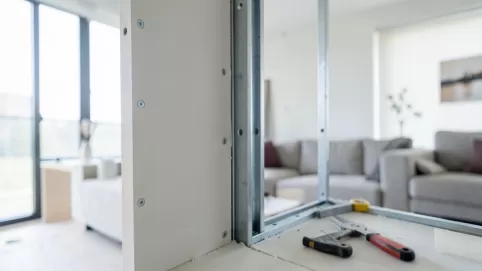 Budowa ścianki działowej z karton gipsu