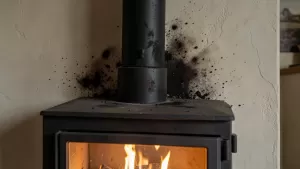 co na ścianę za kominkiem kozą