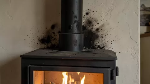 co na ścianę za kominkiem kozą