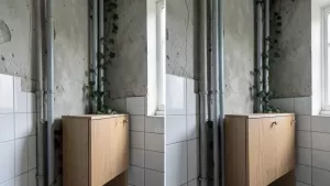 Jak zamaskować rury na ścianie