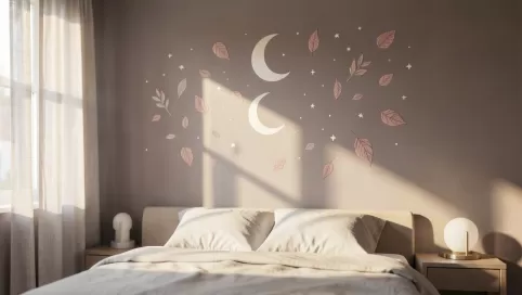 naklejki na ścianę do sypialni